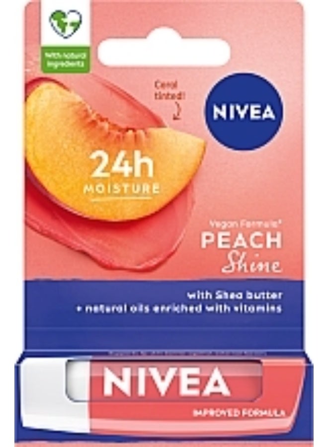 نيفيا بلسم الشفاه المرطب من نيفيا رقم 4 بنكهة الكرز والخوخ (عبوة من قطعتين، 9.6 جرام) - Image 2